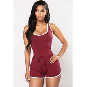 Bundle of 2 Fashion nova Rubiana Lounge Rompers
